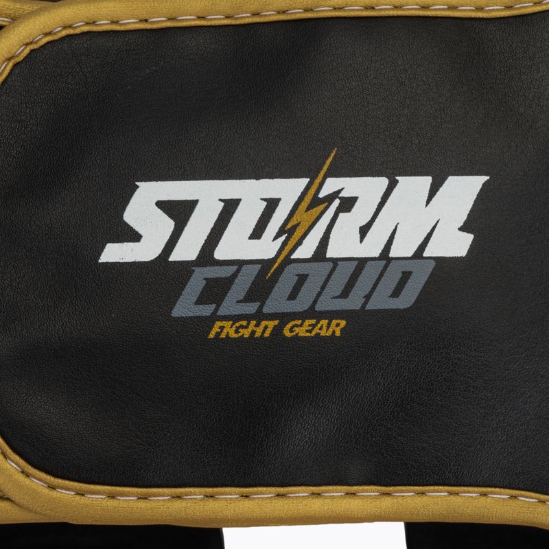 Casco da boxe StormCloud Lynx black/gold 5