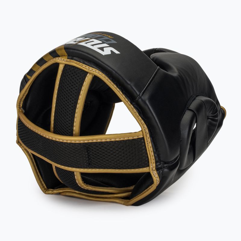 Casco da boxe StormCloud Lynx black/gold 6