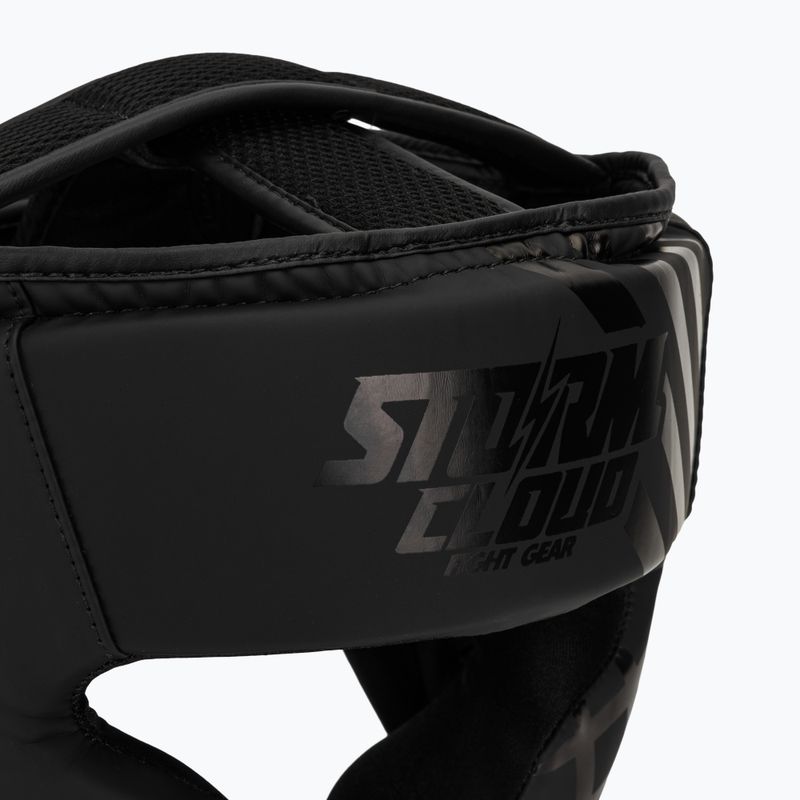 Casco da boxe StormCloud Lynx black/black 4