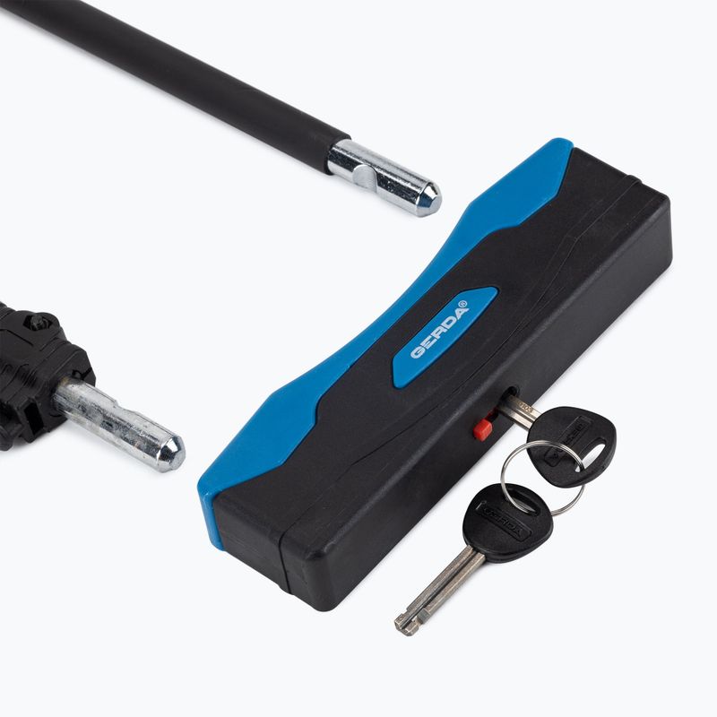 GERDA U-lock Ultra Plus 320/165L nero/blu lucchetto per bicicletta 3