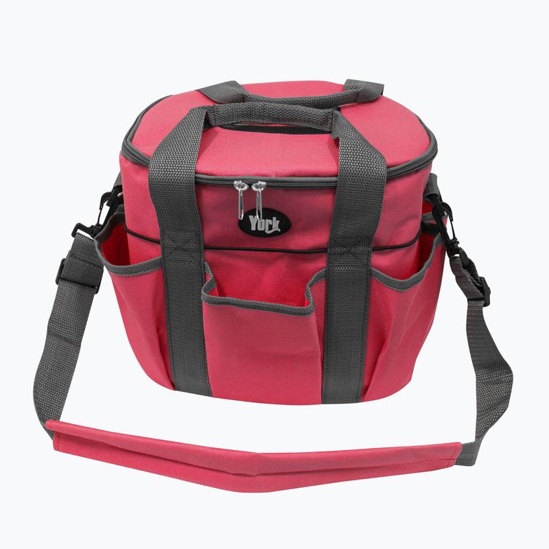 Borsa York per accessori equestri 280103 rosa/grigio 7