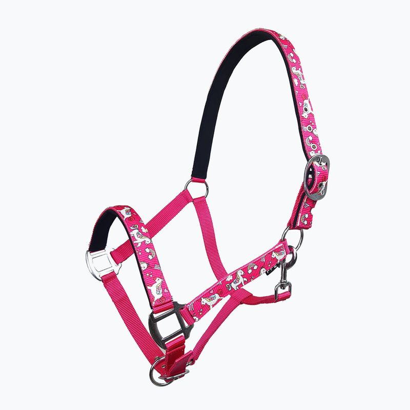 Cavezza per cavallo York Timmy rosa