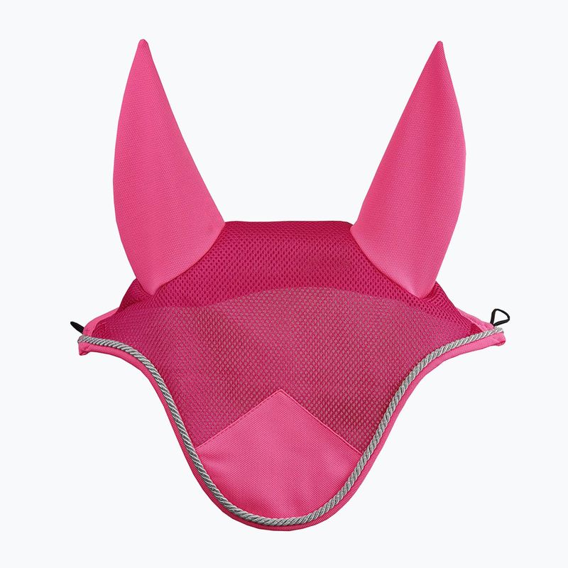 Paraorecchie York Air Mesh rosa neon per cavalli