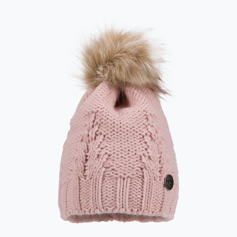 Berretto invernale da donna con camino Horsenjoy Mirella rosa 2