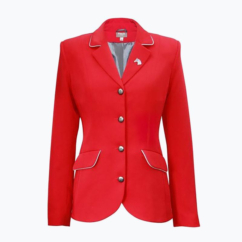 York Basic, frac da equitazione per bambini, rosso