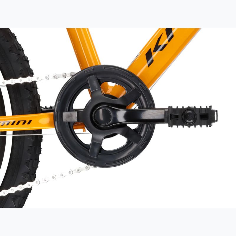 Bicicletta per bambini KROSS Level Mini 2.0 yellow/black/gloss 9