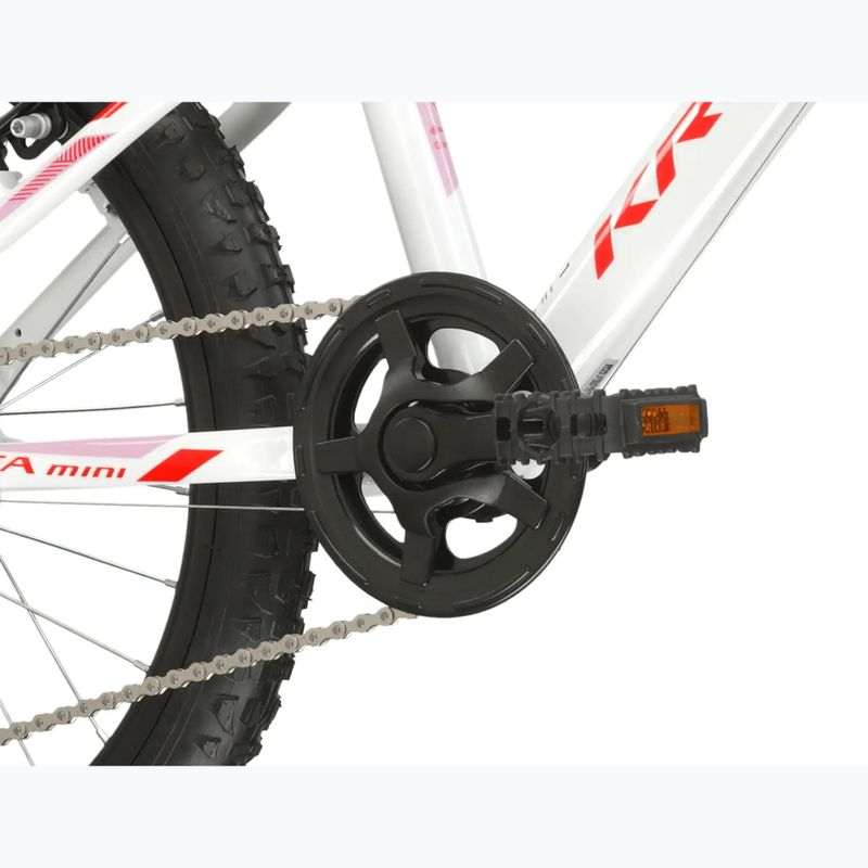 Bicicletta per bambini KROSS Lea Mini 2.0 white/red/gloss 8