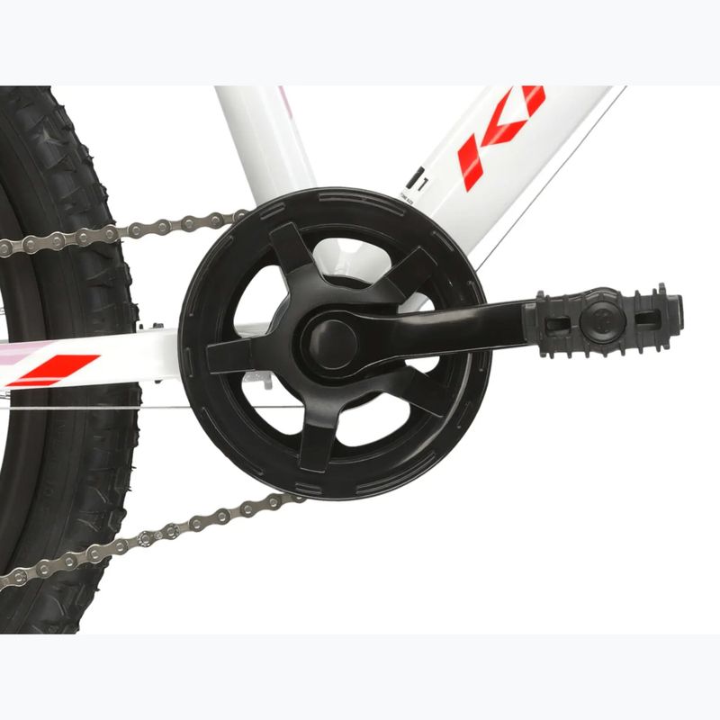 Bicicletta per bambini KROSS Lea Mini 2.0 white/red/gloss 9