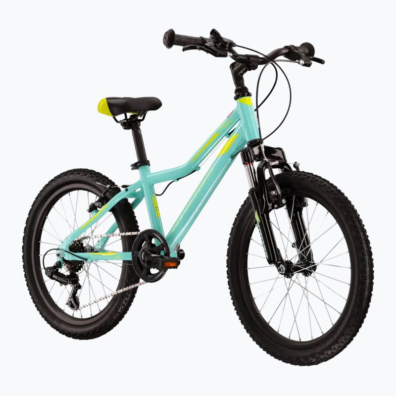Bicicletta per bambini KROSS Lea Mini 2.0 celadon/lime/gloss 2