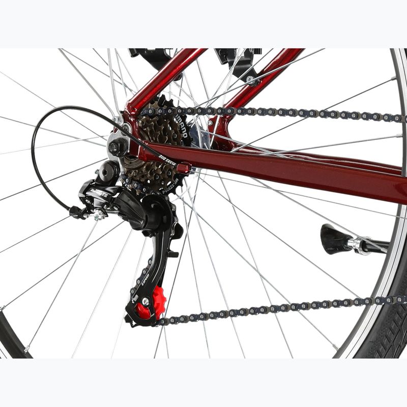 Bicicletta da città KROSS Sentio 1.0 ruby/grey/gloss 7