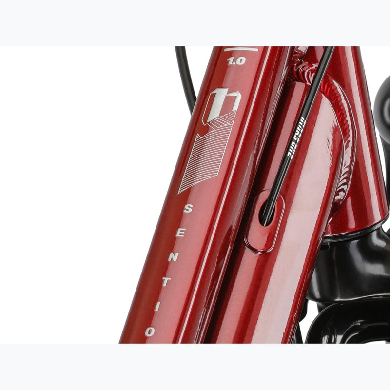Bicicletta da città KROSS Sentio 1.0 ruby/grey/gloss 11