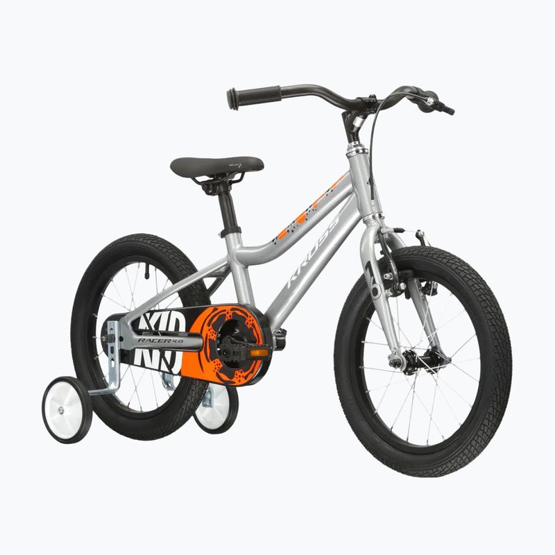 Bicicletta per bambini KROSS Racer 4.0 silver/white/gloss 2