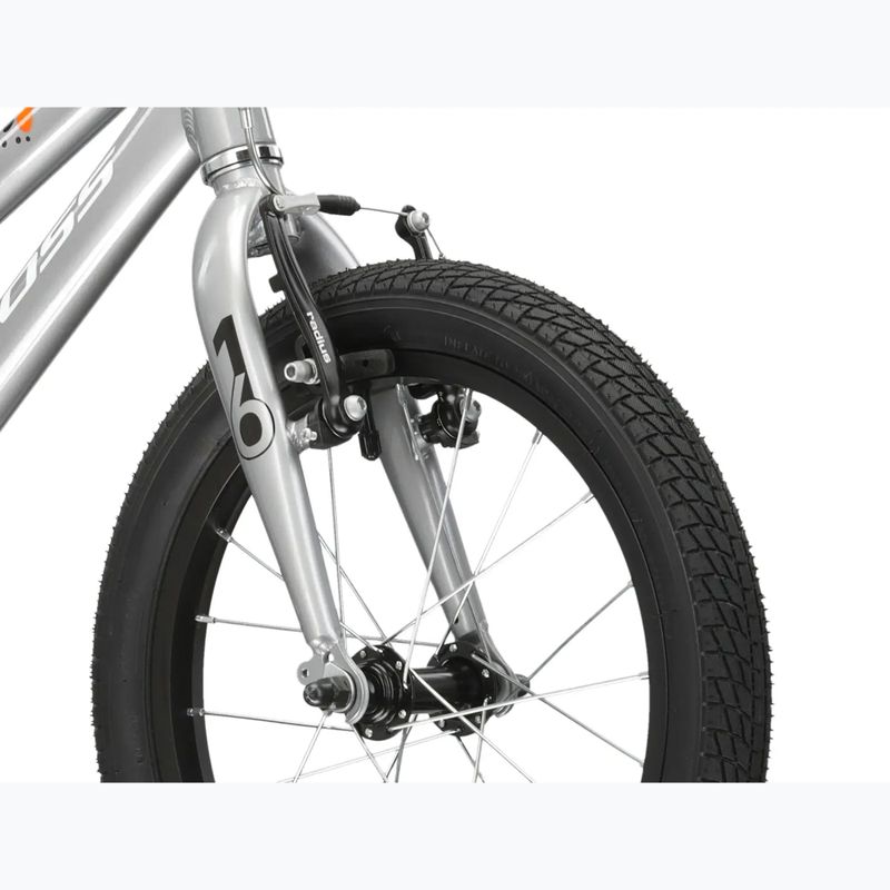Bicicletta per bambini KROSS Racer 4.0 silver/white/gloss 4
