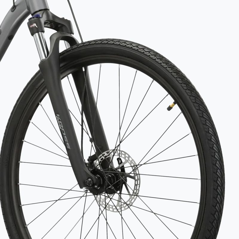 Bicicletta cross KROSS Evado 5.0 graphite/black/matte 5