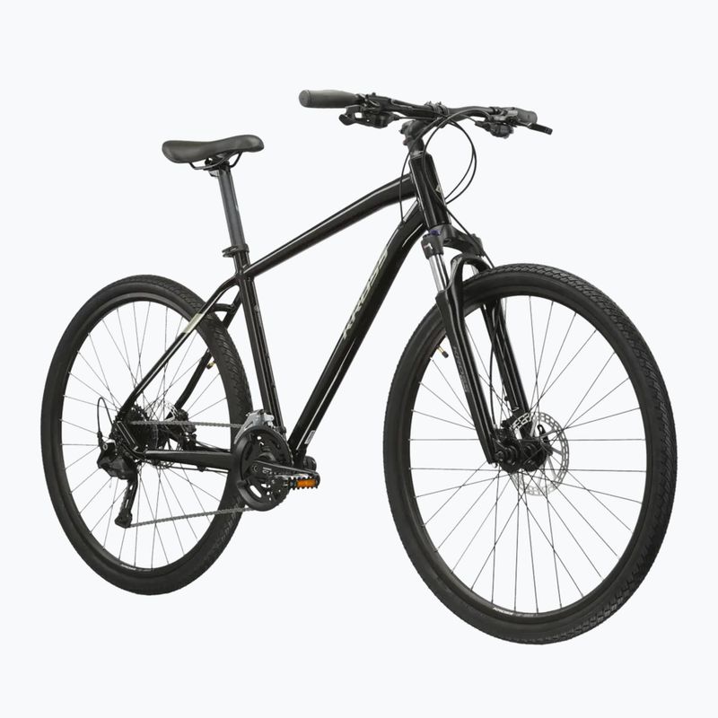 Bicicletta cross KROSS Evado 5.0 black/green/gloss 2