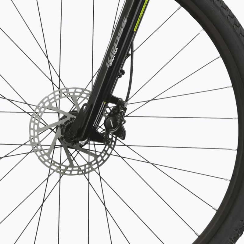 Bicicletta cross KROSS Evado 5.0 black/green/gloss 7