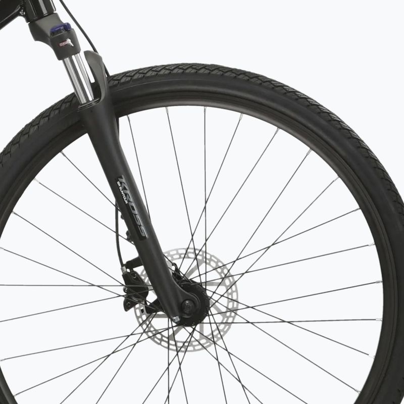 Bicicletta cross da donna KROSS Evado 5.0 In black/turquoise/gloss 6