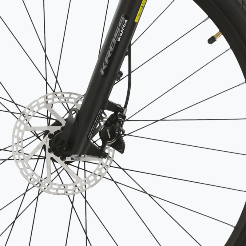 Bicicletta cross da donna KROSS Evado 5.0 In black/turquoise/gloss 7