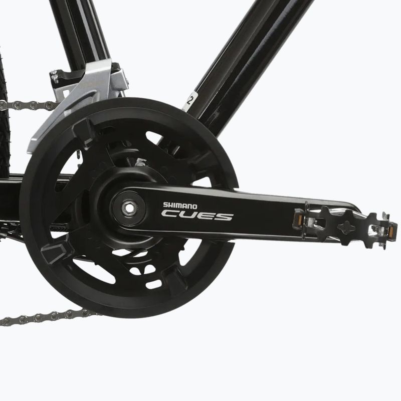 Bicicletta cross da donna KROSS Evado 5.0 In black/turquoise/gloss 8