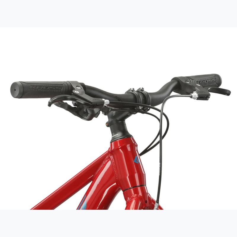 Bicicletta per bambini KROSS Level Jr 1.0 red/teal/gloss 4