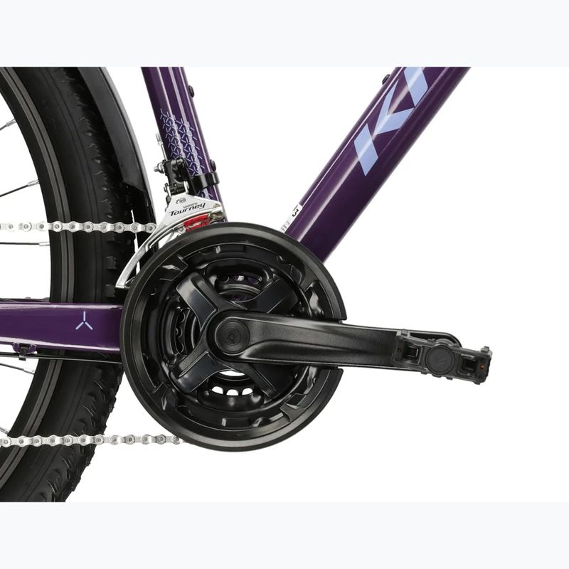 Bicicletta da montagna da donna KROSS Lea 2.0 Eq W 27.5 purple/purple/gloss 10