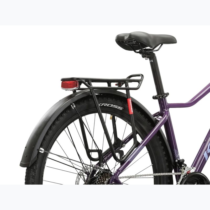 Bicicletta da montagna da donna KROSS Lea 2.0 Eq W 27.5 purple/purple/gloss 11
