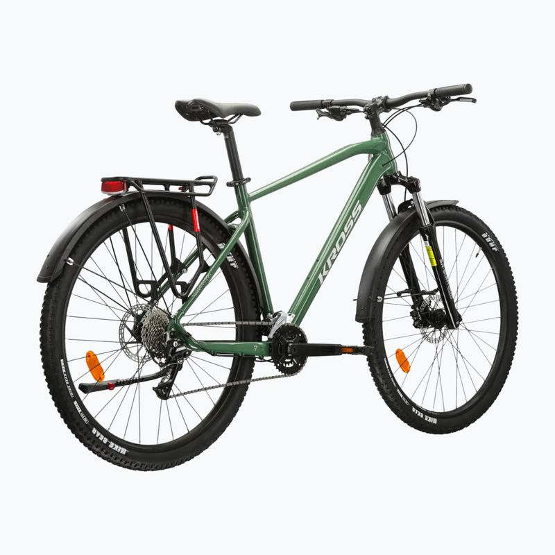 Bicicletta da montagna KROSS Hexagon 4.0 EQ 29" green/silver/gloss 3