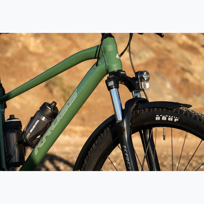 Bicicletta da montagna KROSS Hexagon 4.0 EQ 29" green/silver/gloss 18
