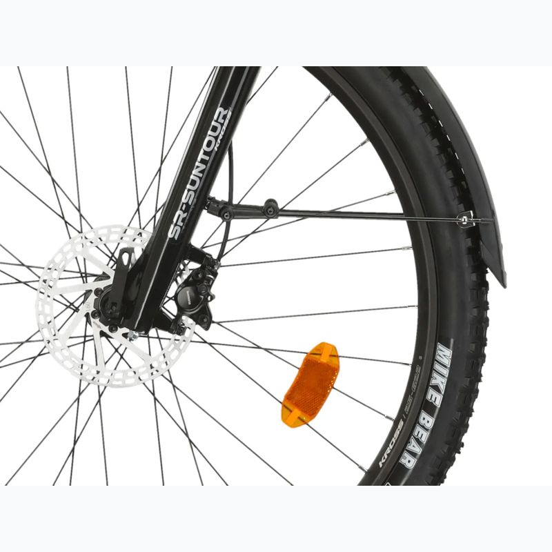 Bicicletta da montagna KROSS Hexagon 4.0 EQ 27,5" silver/green/gloss 7