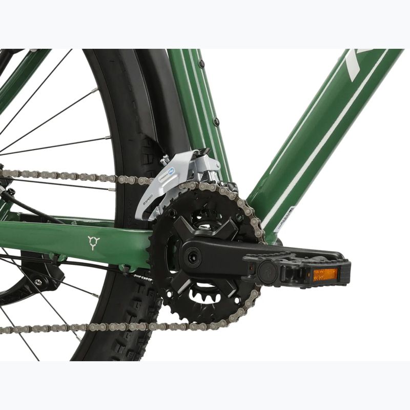 Bicicletta da montagna KROSS Hexagon 4.0 EQ 27,5" green/silver/gloss 9