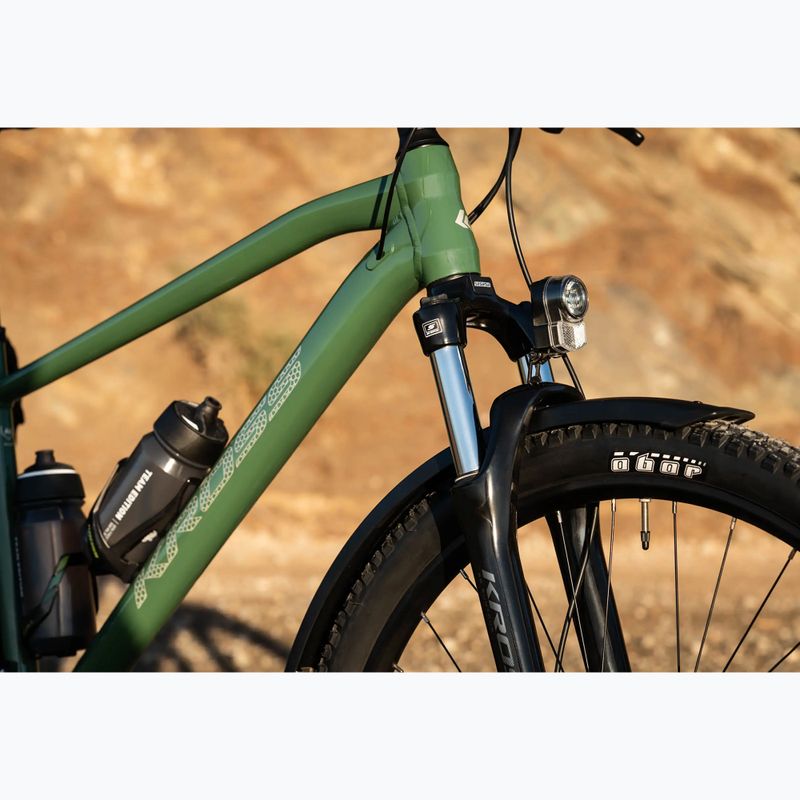 Bicicletta da montagna KROSS Hexagon 4.0 EQ 27,5" green/silver/gloss 18