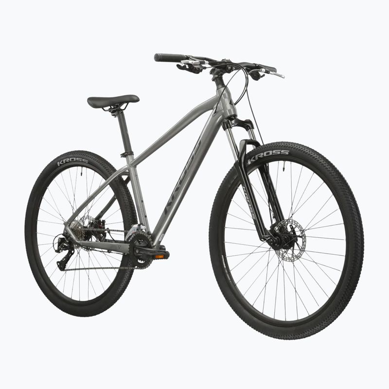 Bicicletta da montagna KROSS Hexagon 3.0 27,5" 2024 grey/navy/gloss 2