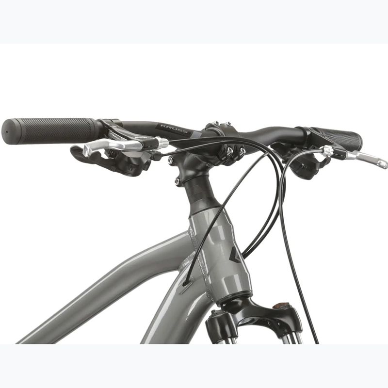 Bicicletta da montagna KROSS Hexagon 3.0 27,5" 2024 grey/navy/gloss 4
