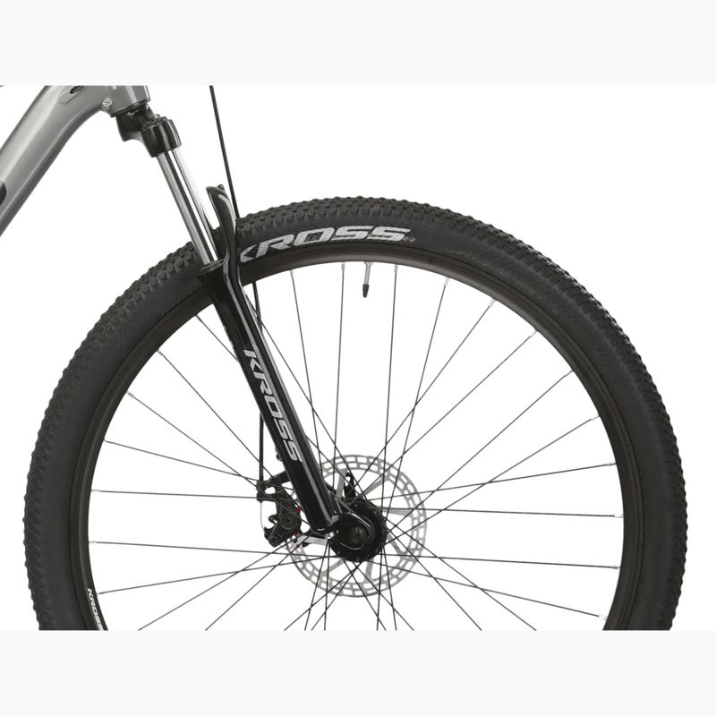 Bicicletta da montagna KROSS Hexagon 3.0 27,5" 2024 grey/navy/gloss 6