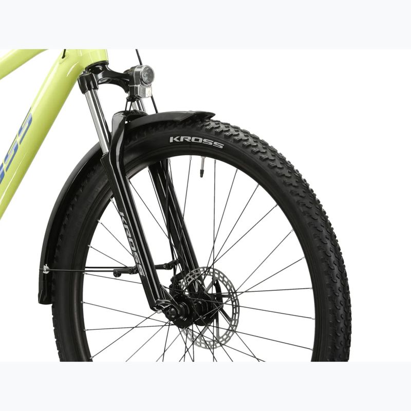 Bicicletta da montagna KROSS Hexagon 2.0 EQ 29" lime/blue/gloss 5