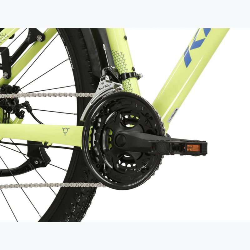 Bicicletta da montagna KROSS Hexagon 2.0 EQ 29" lime/blue/gloss 9