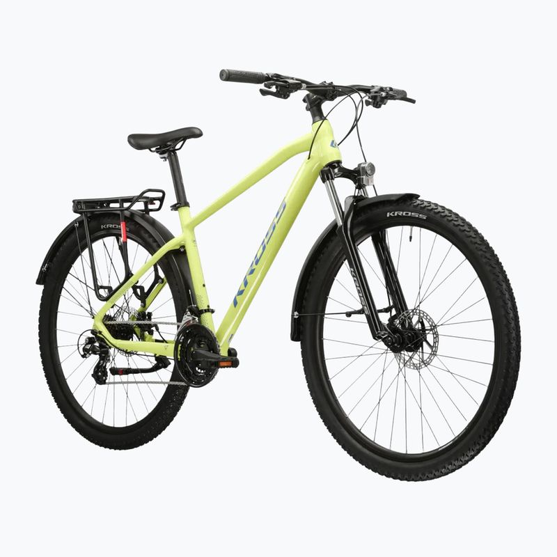Bicicletta da montagna KROSS Hexagon 2.0 EQ 27,5" lime/blue/gloss 2