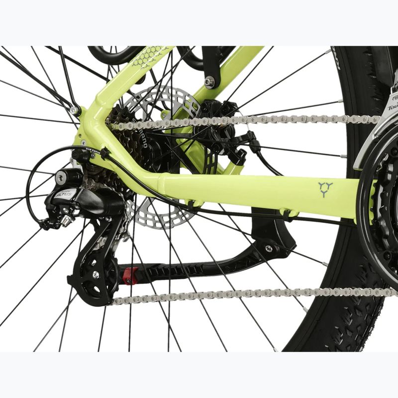 Bicicletta da montagna KROSS Hexagon 2.0 EQ 27,5" lime/blue/gloss 8