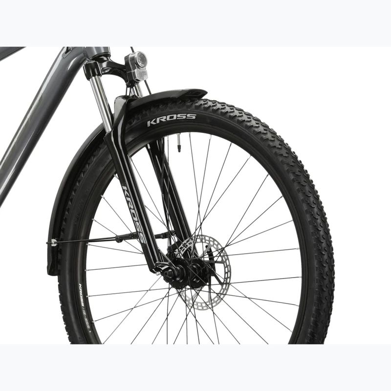 Bicicletta da montagna KROSS Hexagon 2.0 EQ 27,5" grey/dark grey/gloss 5