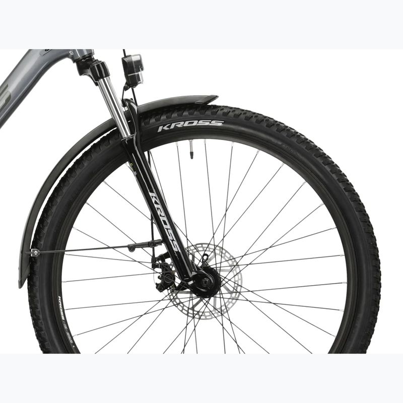 Bicicletta da montagna KROSS Hexagon 2.0 EQ 27,5" grey/dark grey/gloss 6