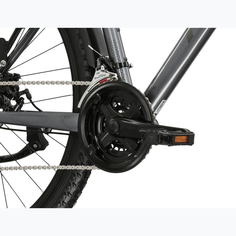 Bicicletta da montagna KROSS Hexagon 2.0 EQ 27,5" grey/dark grey/gloss 9