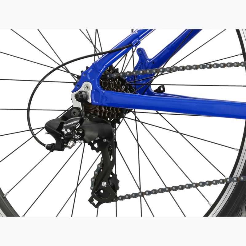 Bicicletta da montagna KROSS Hexagon 1.0 26" blue/silver/gloss 8
