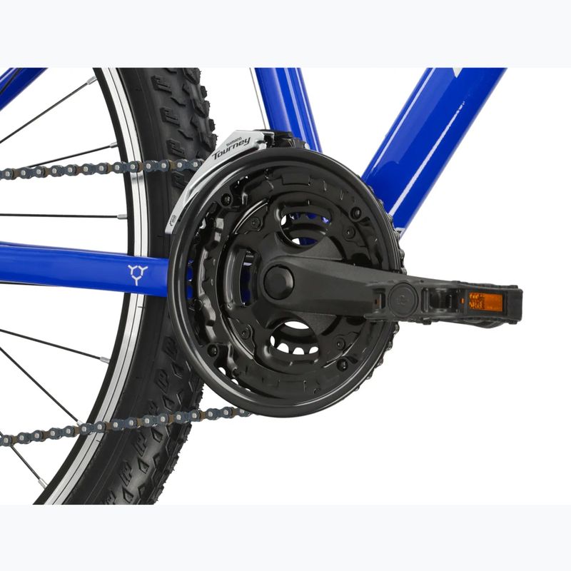 Bicicletta da montagna KROSS Hexagon 1.0 26" blue/silver/gloss 10