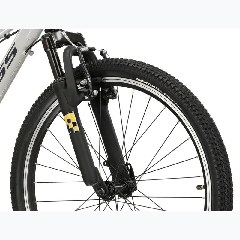 Bicicletta per bambini KROSS Dust Jr 1.0 grey/black/gloss 5