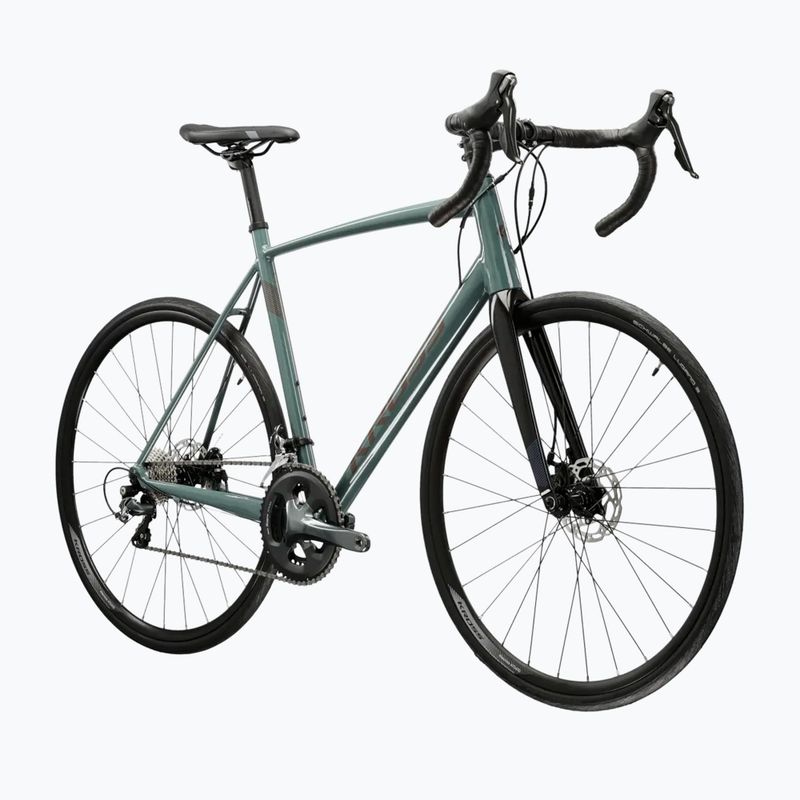 Bicicletta da corsa KROSS Vento 4.0 Green/Burgundy/Gloss 2