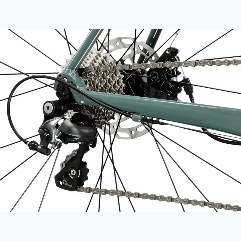 Bicicletta da corsa KROSS Vento 4.0 Green/Burgundy/Gloss 11