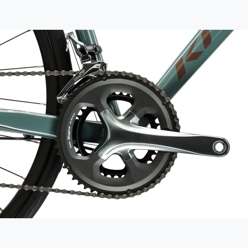 Bicicletta da corsa KROSS Vento 4.0 Green/Burgundy/Gloss 13