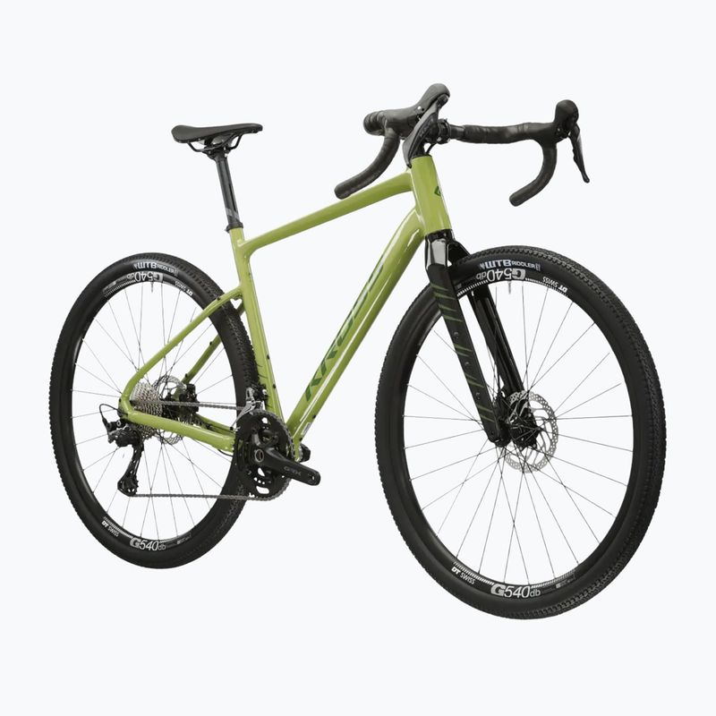 Bicicletta gravel KROSS Esker 6.0 2024 khaki/green/gloss 2