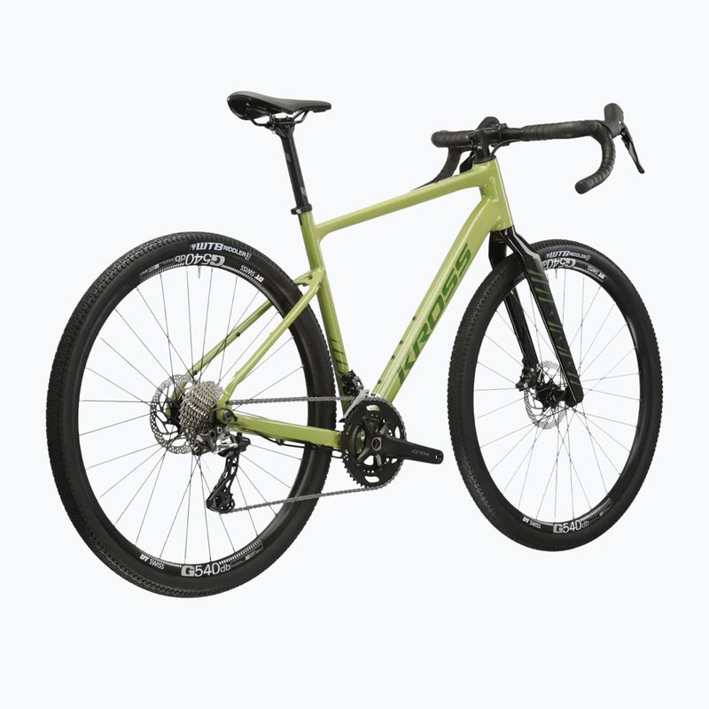 Bicicletta gravel KROSS Esker 6.0 2024 khaki/green/gloss 3