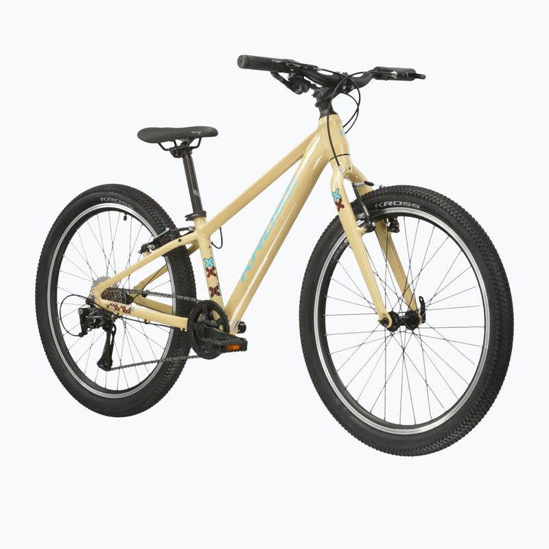 Bicicletta per bambini KROSS Level Jr 1.0 beige/red/gloss 2